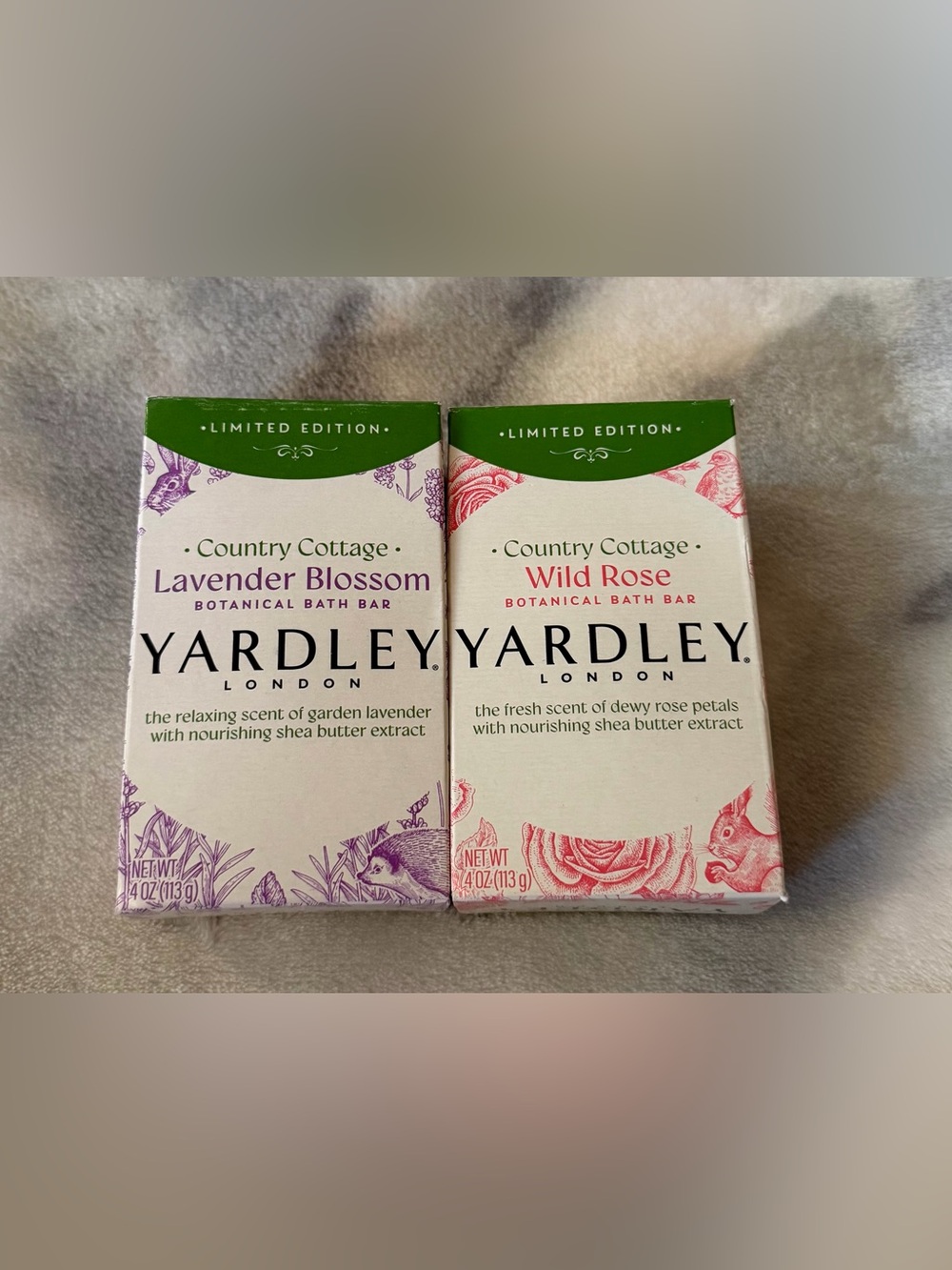 Limited Edition Yardley Countey Cottage Bath Bar - 2 pack